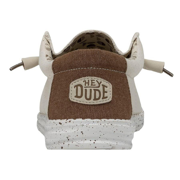 Men's Heydude Classic Wally Stretch Shoes in Ivory - Image 1