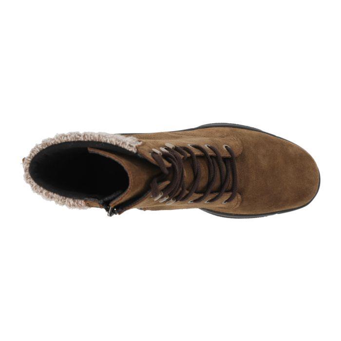 Women's Wide Fit DB Acre Boots in Black Suede - Image 10