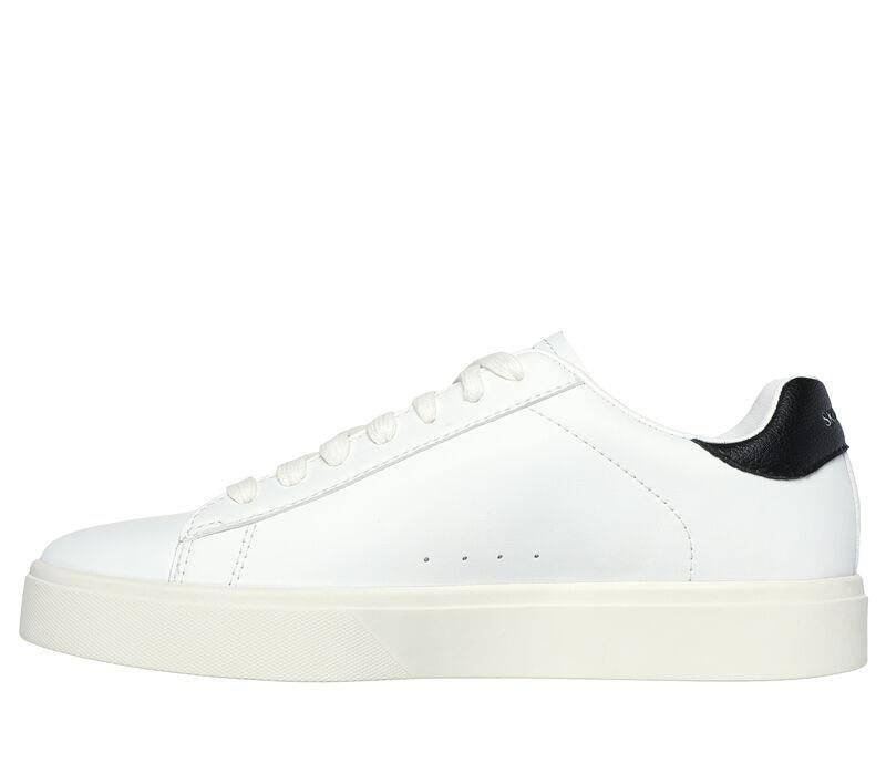 Women's Wide Fit Skechers 185016 Eden Lx Beaming Trainers in White/Black - Image 5