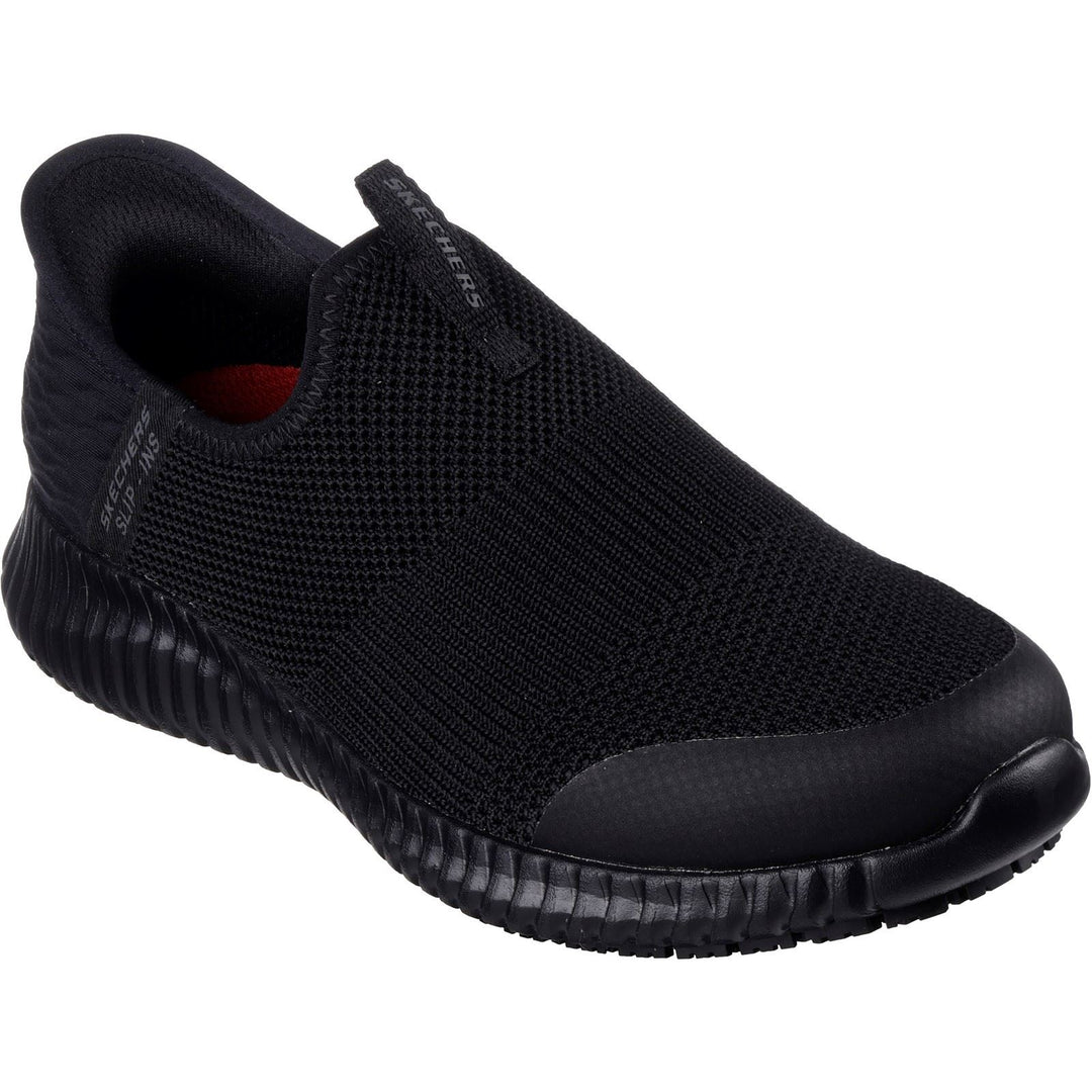Women's Wide Fit Skechers 108127EC Cessnock Gwynedd Work Trainers in Black - Image 3