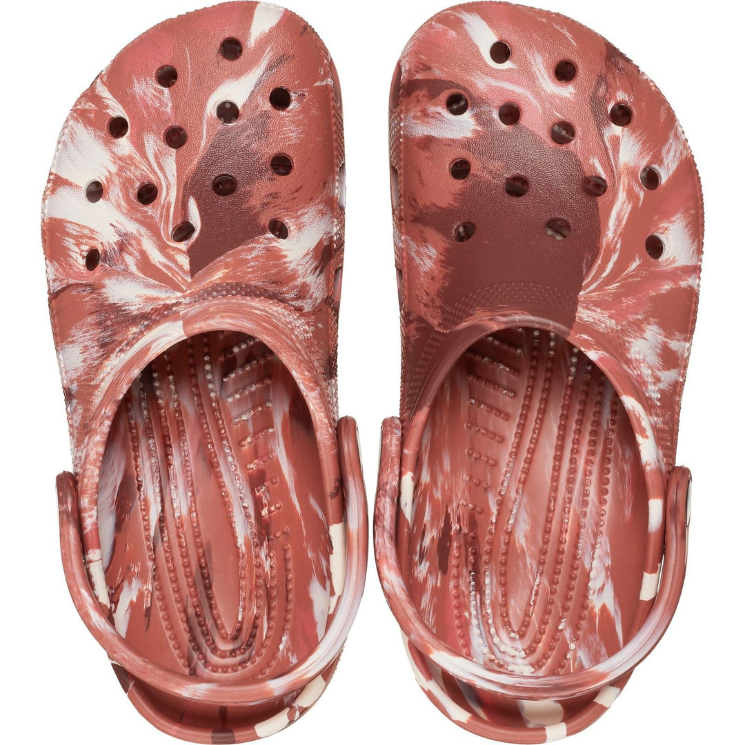Men's Crocs 206867 Marble Sandals in Dark Clay/Multi - Image 5