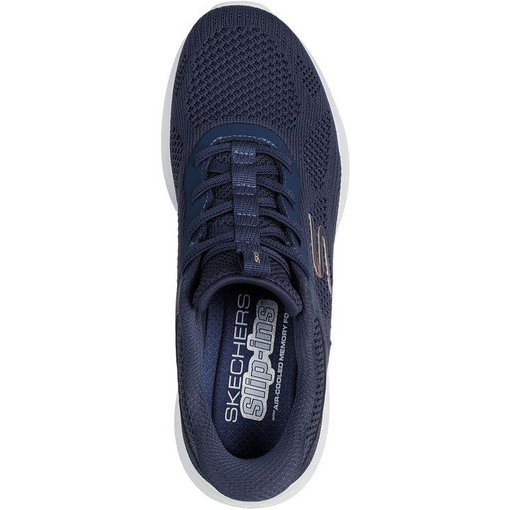 Women's Wide Fit Skechers 150623 Slip-ins Skech Lite Pro 2.0 Trainers in Navy - Image 1