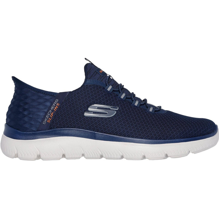 Men's Wide Fit Skechers Slip-ins 232457 High Range Summits Trainers in Black - Image 1