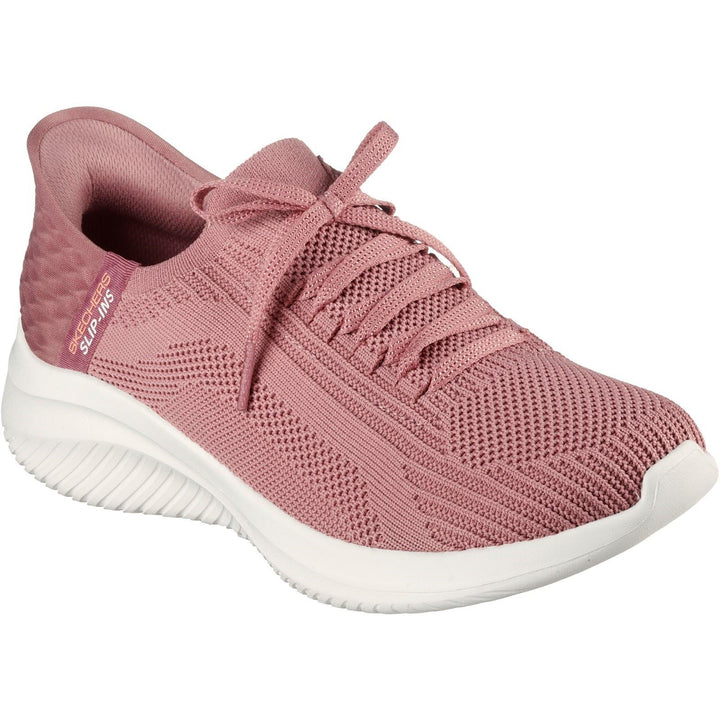 Women's Wide Fit Skechers 149710 Slip-ins Ultra Flex 3.0 Brilliant Path Trainers - Mauve in Mauve - Image 1