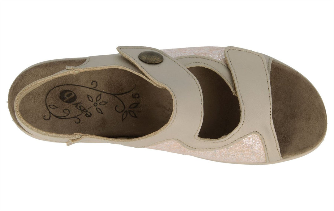 Womens Wide Fit DB Watford Sandals in Sky Blue Nubuck - Image 9