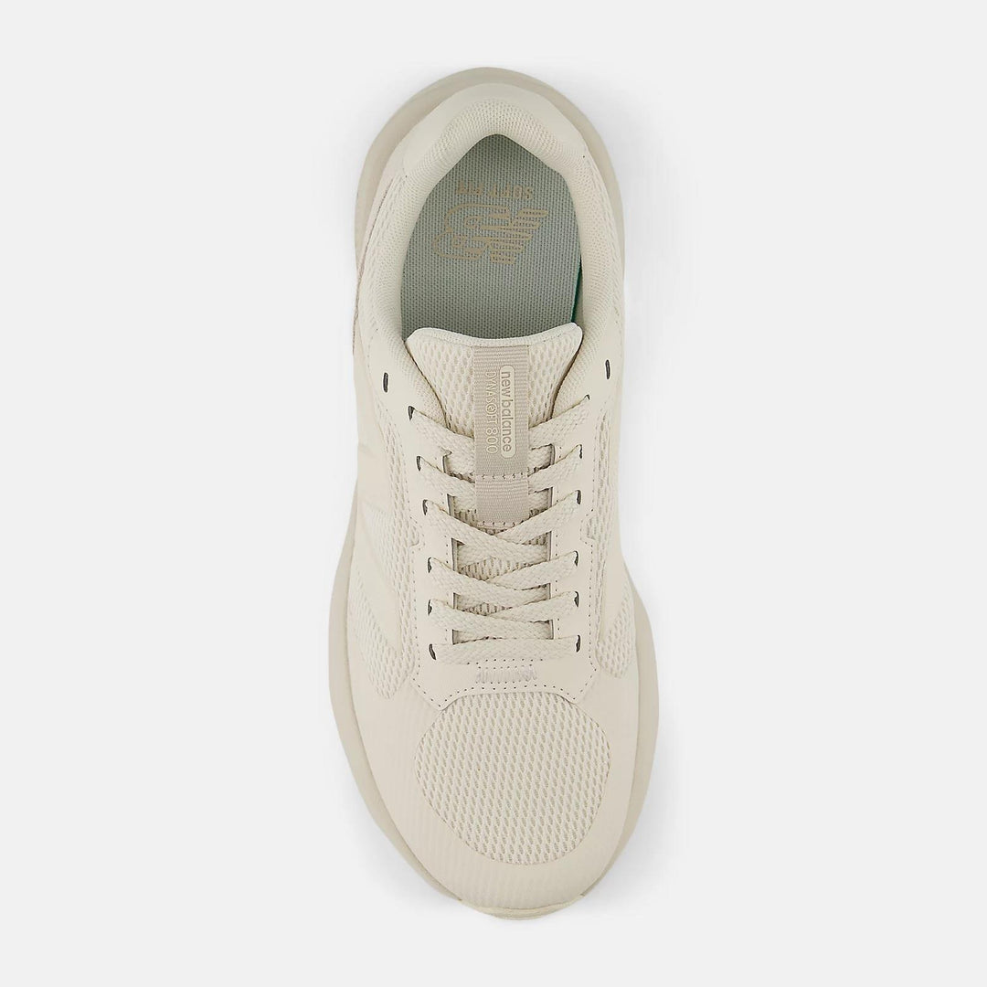 Womens Wide Fit New Balance U8002IH Dynasoft Trainers in Beige - Image 4