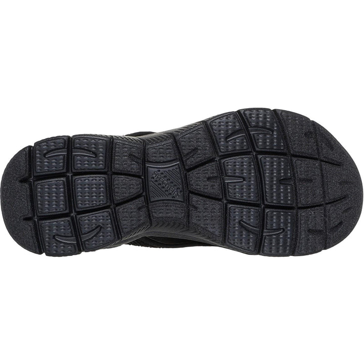 Women's Wide Fit Skechers 119519 Slip-ins Summits Sweetly Evolved Sandals in Black - Image 1