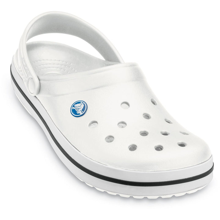 Men's Crocs 11016 Crocband Clog Sandals in White - Image 1