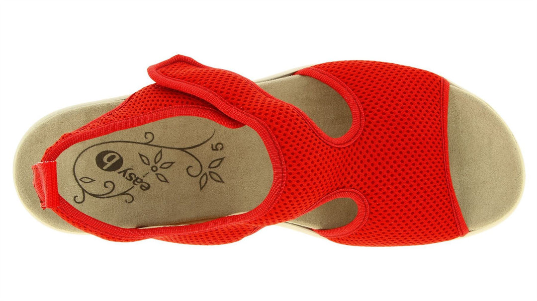 Womens Wide Fit DB Dove Sandals in Silver Grey Textile - Image 5