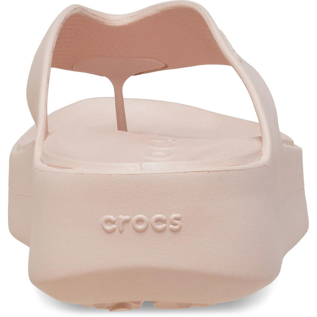 Women's Crocs 209410 Getaway Platform Flip Slippers in Black - Image 35