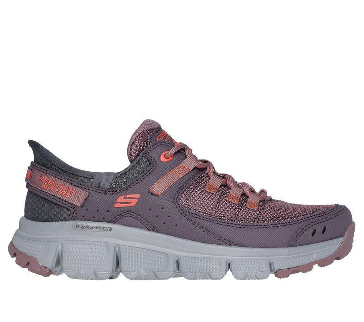 Women's Wide Fit Skechers 180147 Slip-ins Summits At Trainers in Black - Image 1