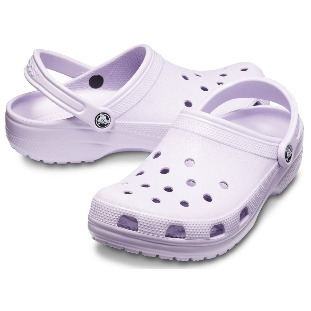 Men's Crocs 10001 Classic Clog Slip On Sandals in Quartz - Image 42