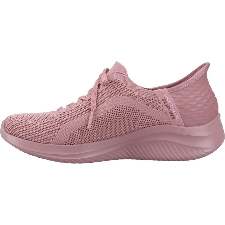 Women's Wide Fit Skechers 150447 Slip-ins Ultra Flex 3.0 Pure Color Trainers in Dark Navy - Image 1