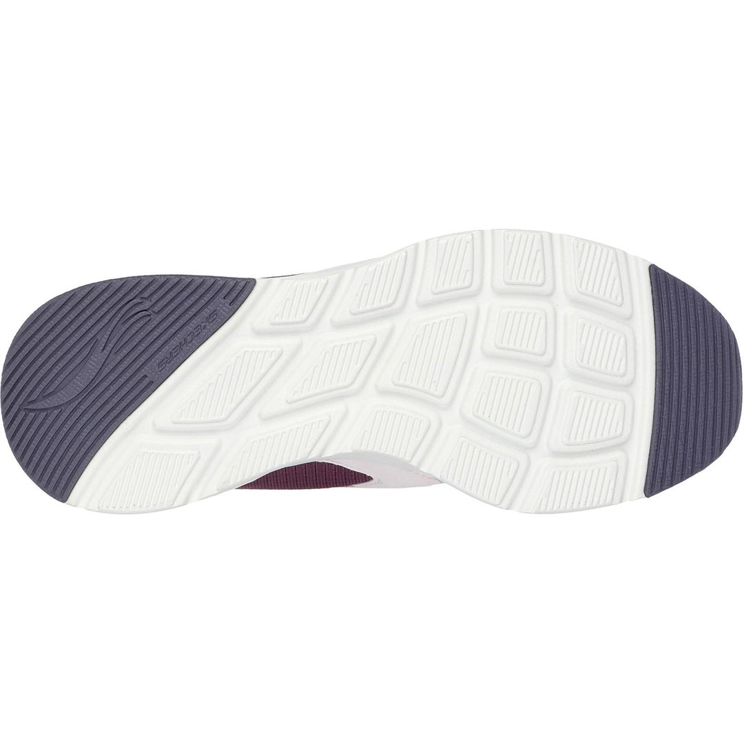 Women's Wide Fit Skechers 150076 Skech Air Court Trainers in Navy/Multi - Image 12