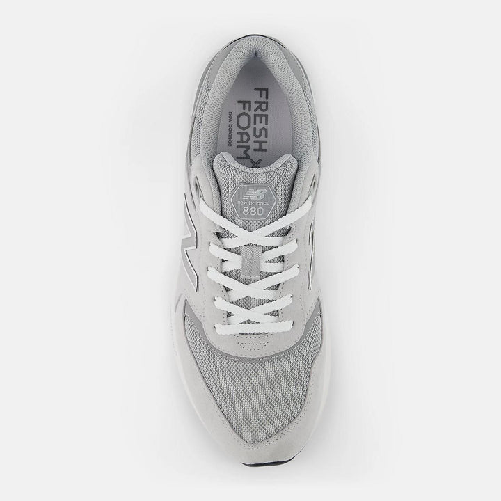 Men's Wide Fit New Balance M8806HE Walking/Running Trainers in Raincloud - Image 1