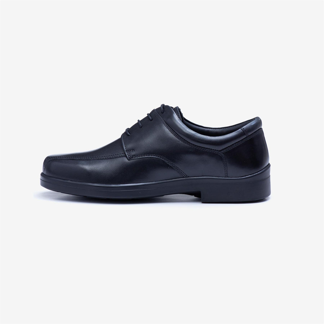 Mens Wide Fit Tredd Well Holmes Lace Shoes - Black in Black - Image 6