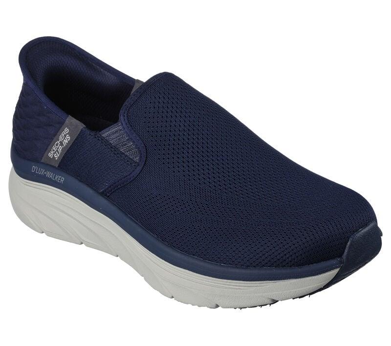 Men's Wide Fit Skechers 232455 Slip-ins RF Orford D'Lux Walker Trainers in Navy - Image 3