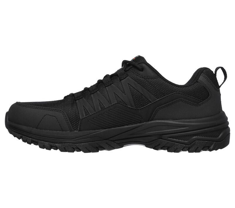Men's Wide Fit Skechers 200000EC Fannter Occupational Shoes in Black - Image 4