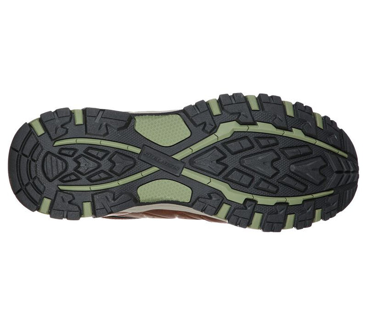 Men's Relaxed Fit Skechers 66283 Selmen Telago Hiking Boots in Black - Image 1