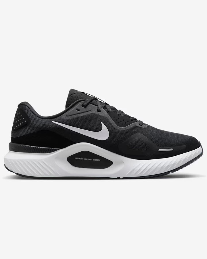 Men's Wide Fit Nike HQ2588-001 Structure 26 Running Stability Trainers in Black/White - Image 1