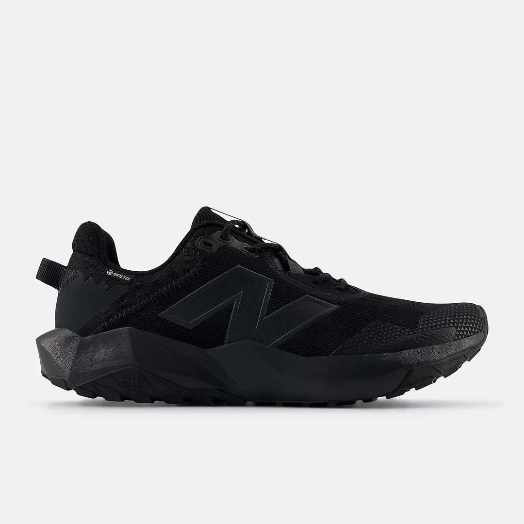 Men's Wide Fit New Balance Dynasoft MTNTRGB6 Waterproof Gore Tex Walking/Running Trainers in Black - Image 2