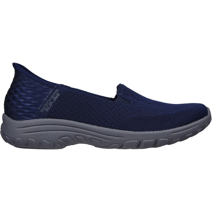 Women's Wide Fit Skechers 158698 Reggae Fest 2.0 Guiding Shoes in Navy - Image 1
