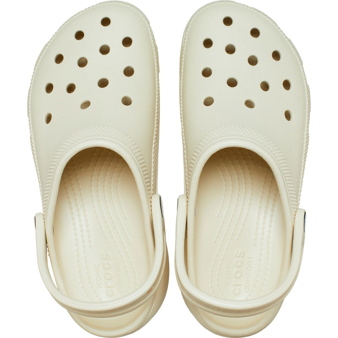 Women's Crocs 206750 Classic Platform Clog Sandals in Black - Image 17