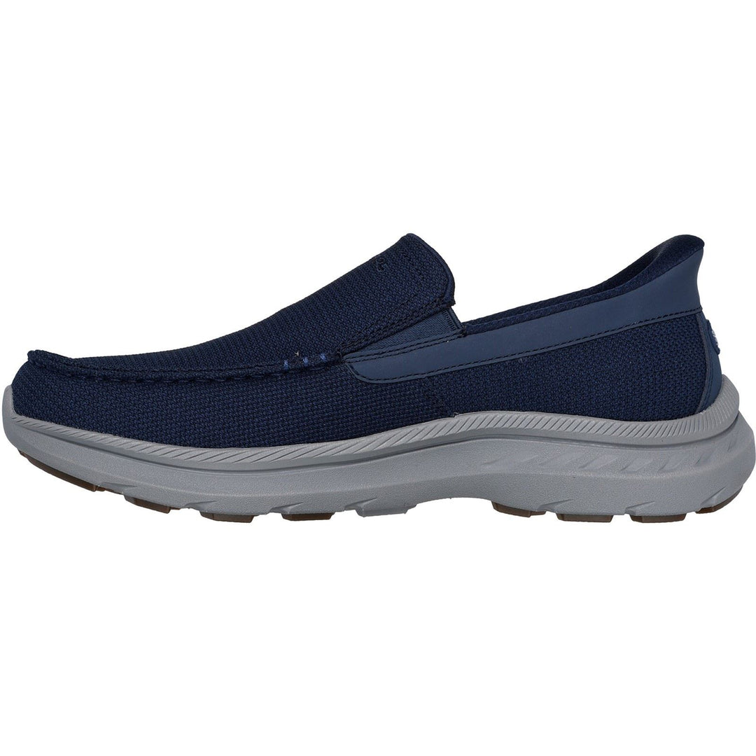 Men's Wide Fit Skechers 205451 Slip-ins Pollard Wilfred Shoes in Navy - Image 4