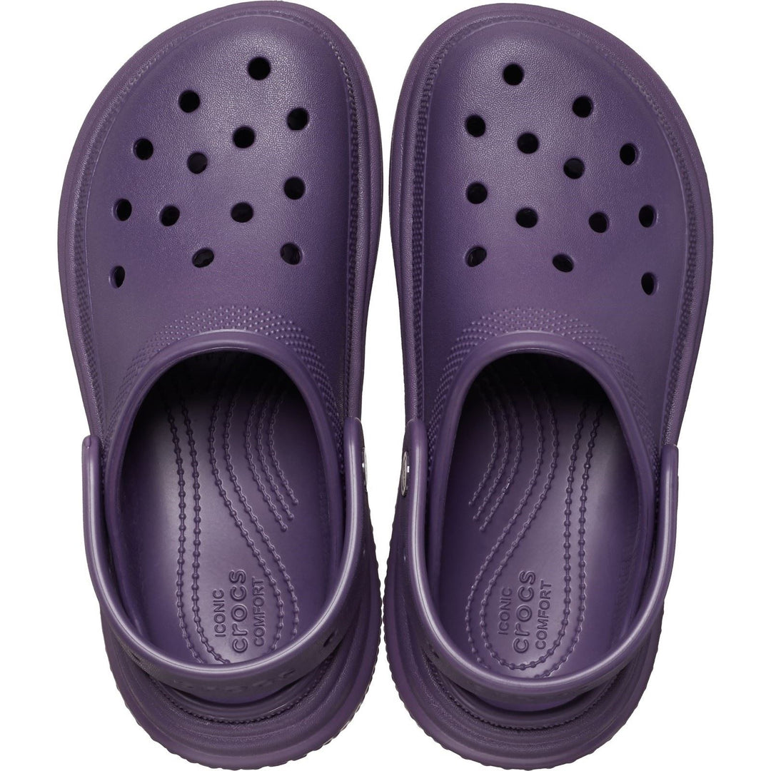 Women's Crocs 209347 Stomp Clog Sandals in Black - Image 15