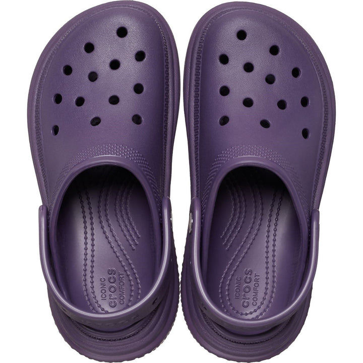 Women's Crocs 209347 Stomp Clog Sandals in Black - Image 1