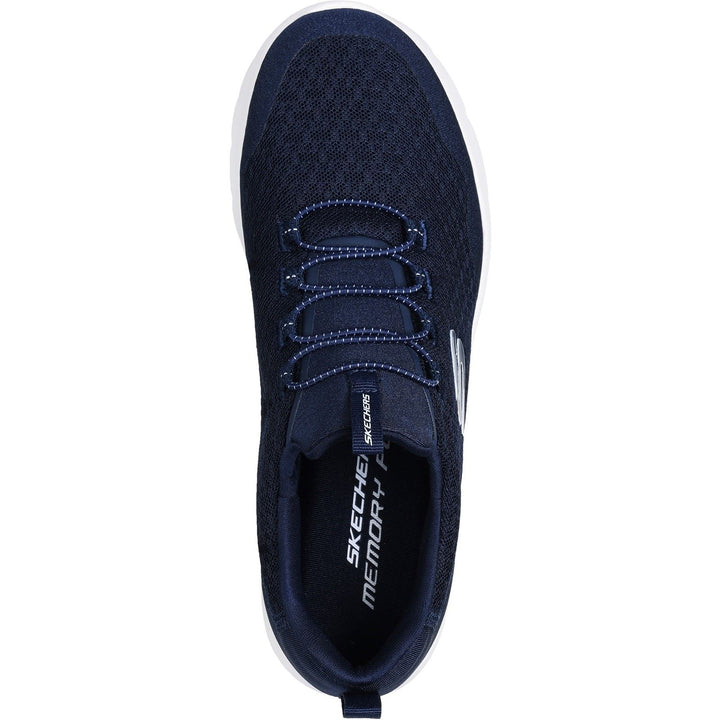 Women's Wide Fit Skechers 149657 Dynamight 2.0 Real Smooth Trainers in Navy - Image 1