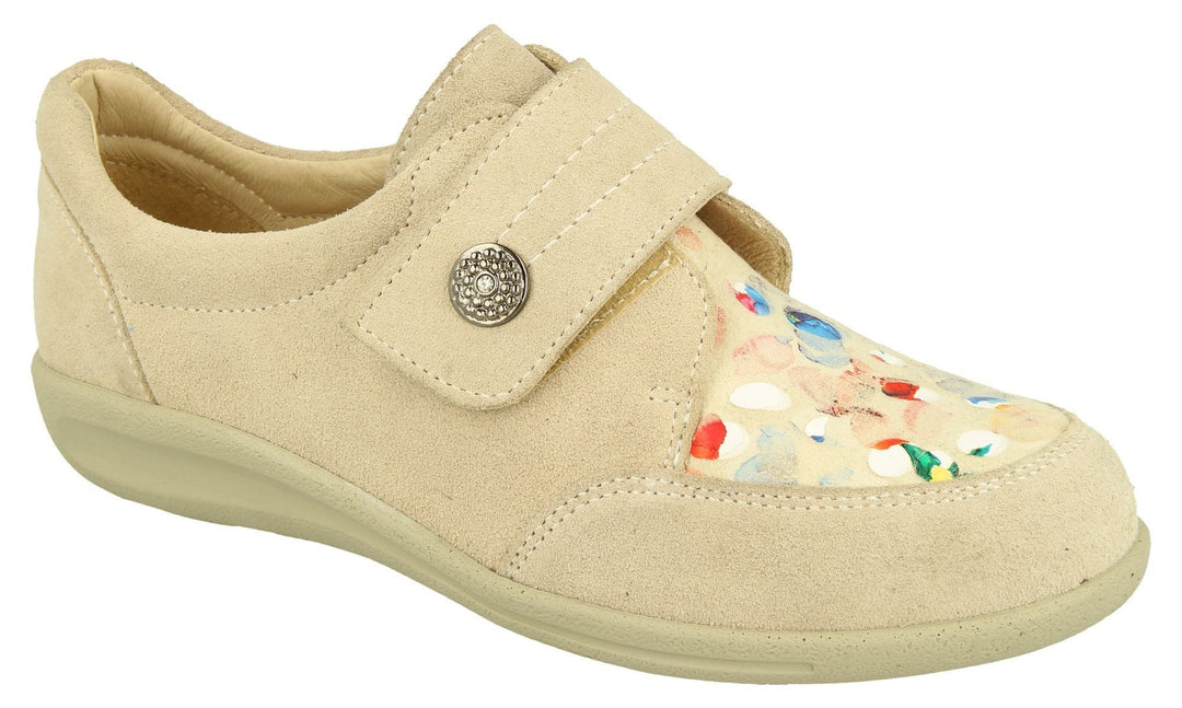 Womens Wide Fit DB Royston Shoes in Black - Image 19