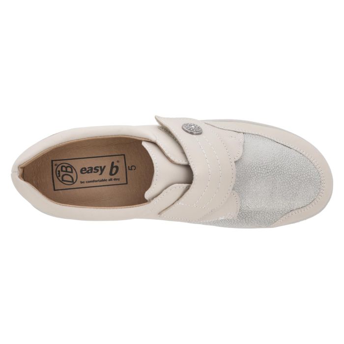 Women's Wide Fit DB Ember Shoes in Black Leather - Image 21
