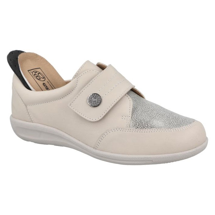 Women's Wide Fit DB Ember Shoes in Black Leather - Image 22