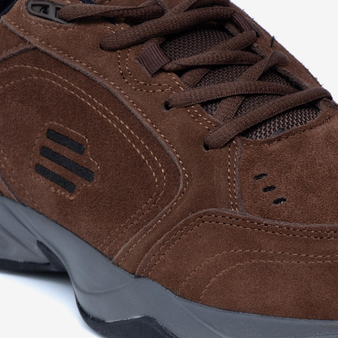Men's Wide Fit Tredd Well Legend Trainers in Black - Image 11