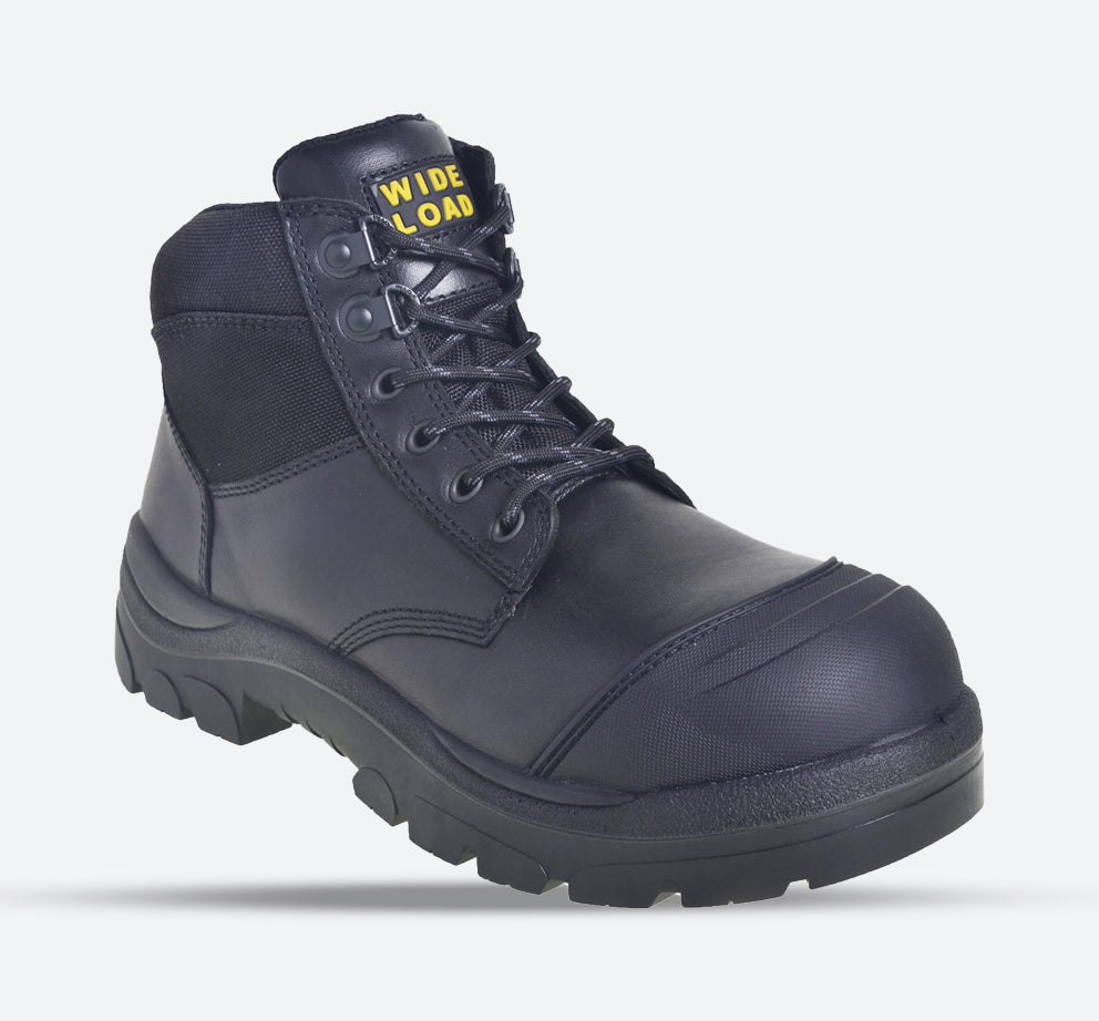 Men's Wide Fit WIDE LOAD 690BZ Safety Boots in Black - Image 1