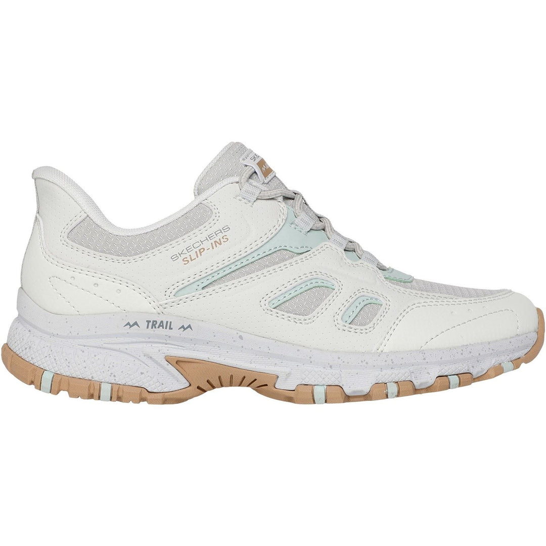 Women's Wide Fit Skechers 180025 Slip-ins Hillcrest Kamalino Trainers in Light Grey - Image 2