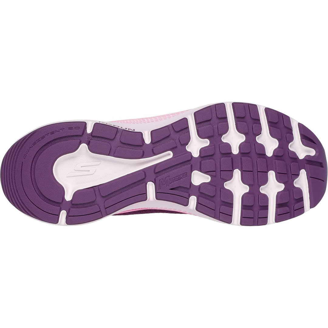 Women's Wide Fit Skechers 128621 Go Run Consistent 2.0 Fast Pace Trainers in Plum - Image 11