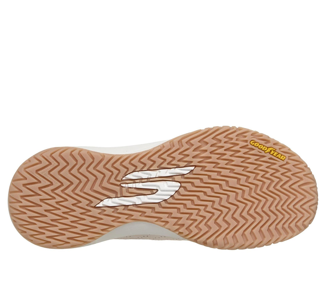 Women's Relaxed Fit Skechers 172110 Viper Court Rally Trainers in Light/Pink - Image 6