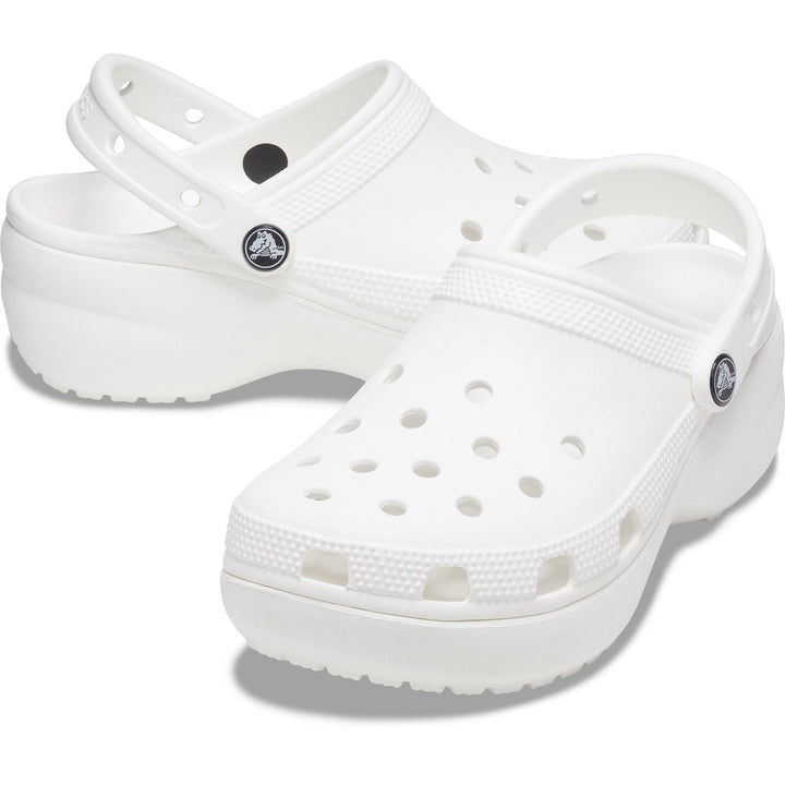 Women's Crocs 206750 Classic Platform Clog Sandals in Black - Image 1