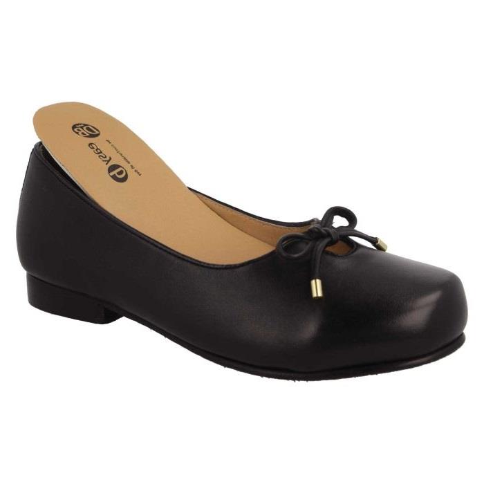 Women's Wide Fit DB Magnolia Loafers in Black Leather - Image 1
