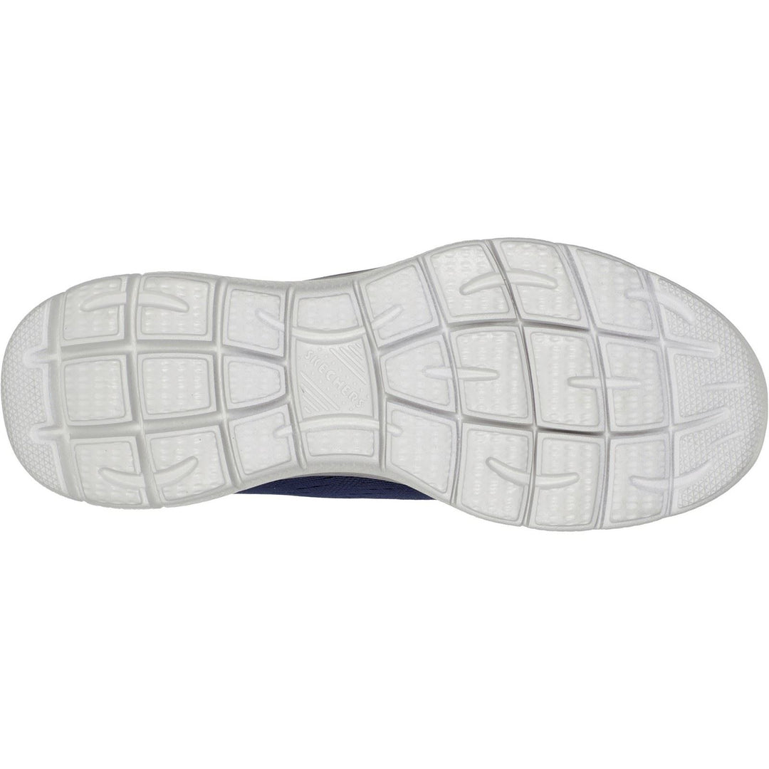 Men's Wide Fit Skechers 232395 Summits Torre Trainers in Navy/Grey - Image 6