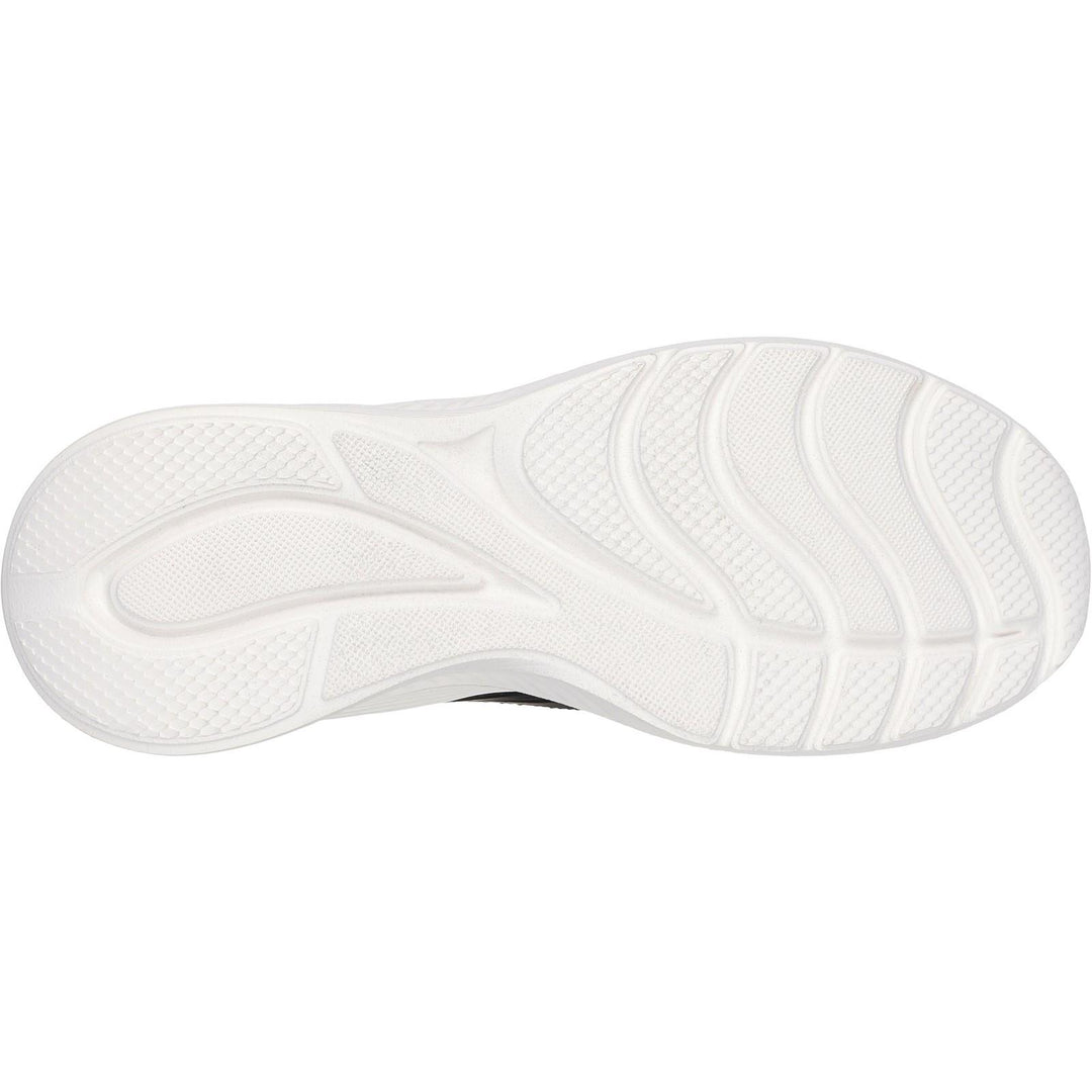 Women's Wide Fit Skechers 117483 Bobs Sport Squad Waves Still Wading Trainers in Black - Image 14