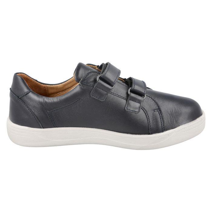 Women's Wide Fit DB Grendon Shoes in Navy - Image 1