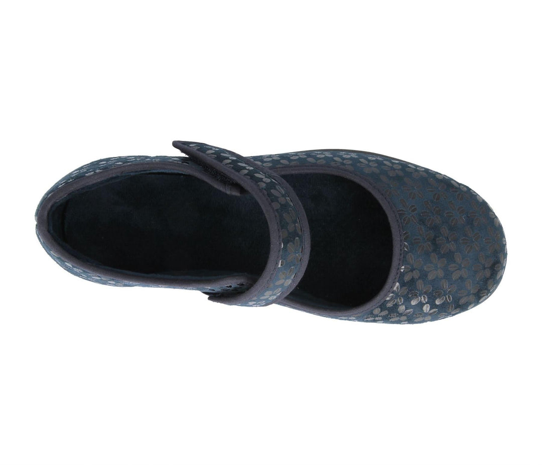 Womens Wide Fit DB Vermont Shoes in Black Stretch - Image 10