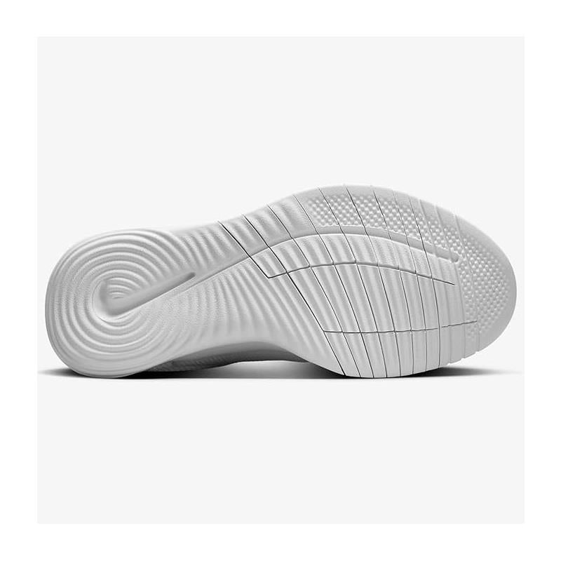 Women's Wide Fit Nike FZ4674-002 Flex Experience RN 12 Trainers in Pure Platinum/Black White - Image 7