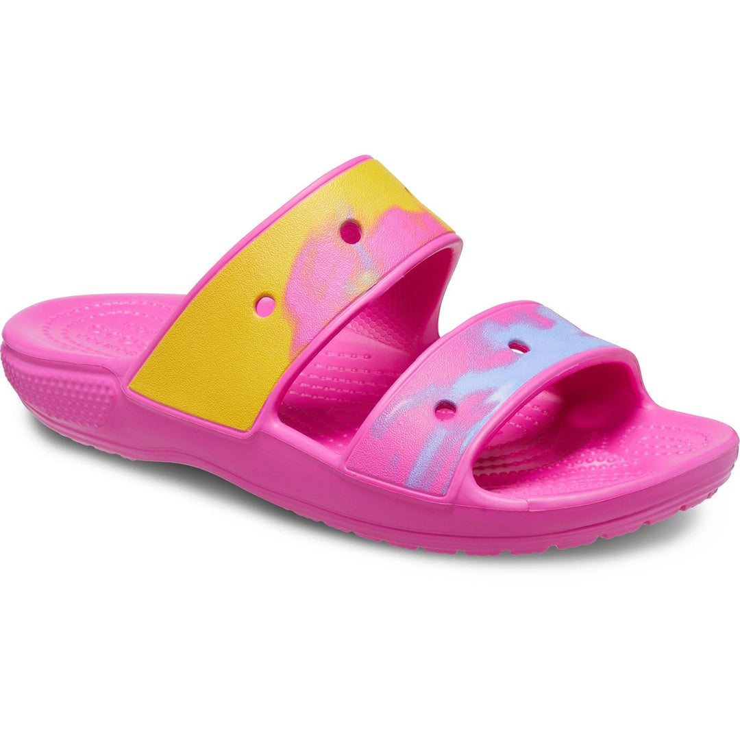 Men's Crocs 208282 Classic Ombre Sandals in Juice/Multi - Image 3