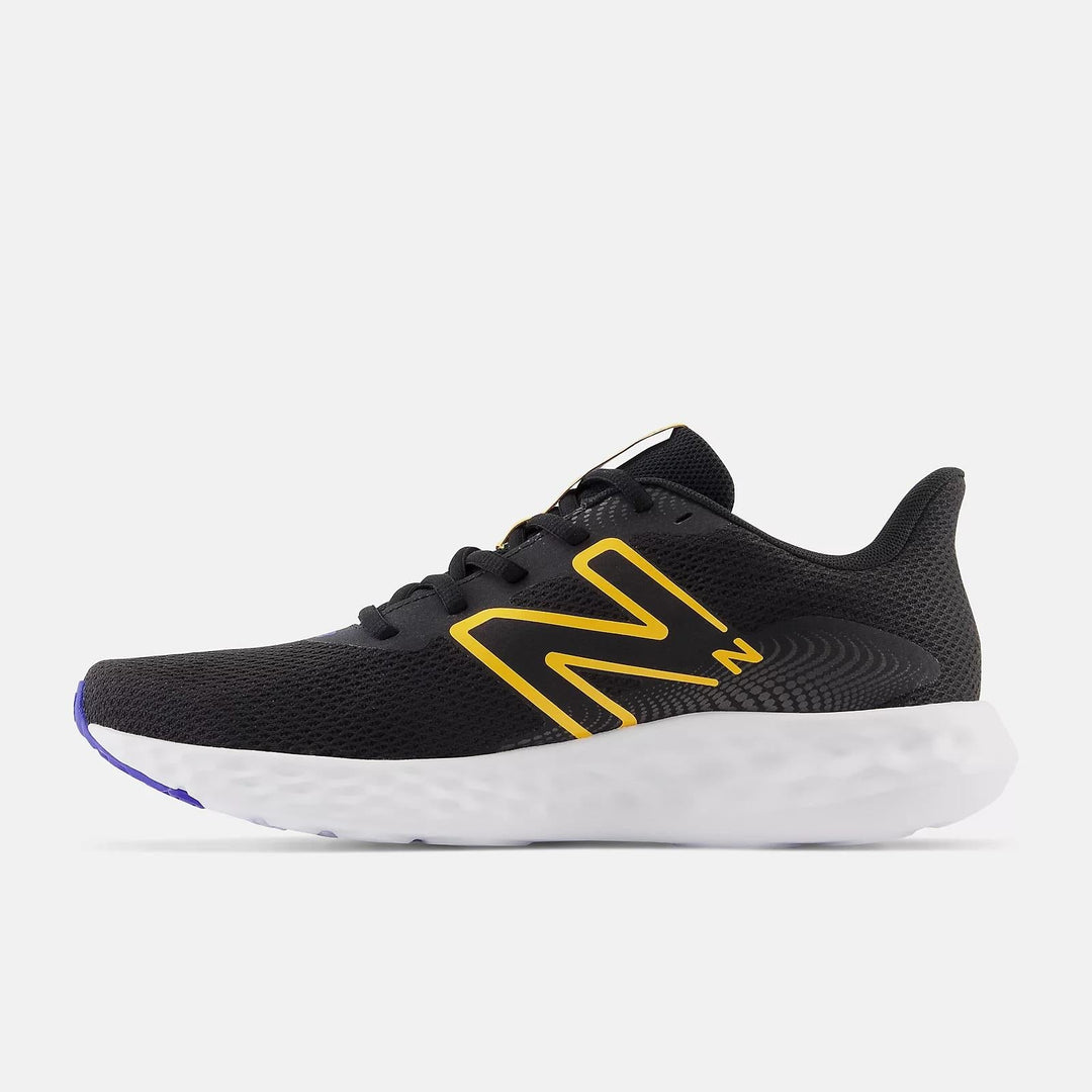 Women's Wide Fit New Balance M411CB3 Running Trainers in Black - Image 5