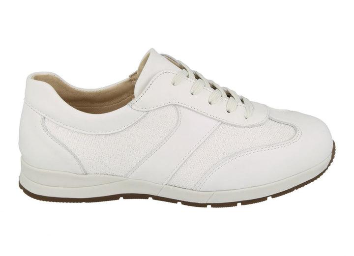 Womens Wide Fit DB Linton Canvas in Sky Blue - Image 1