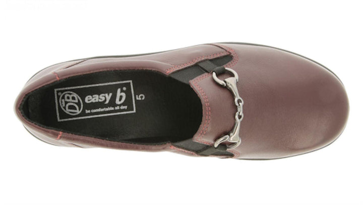 Womens Wide Fit DB Antarctica Shoes in Black Leather - Image 1